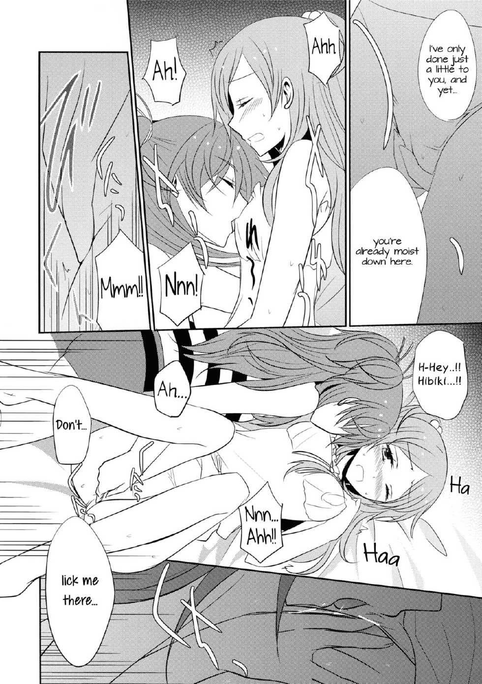 (C83) [434NotFound (isya)] SWEET HONEYMOON (Suite PreCure) [English] [Yuri-ism] - Page 9