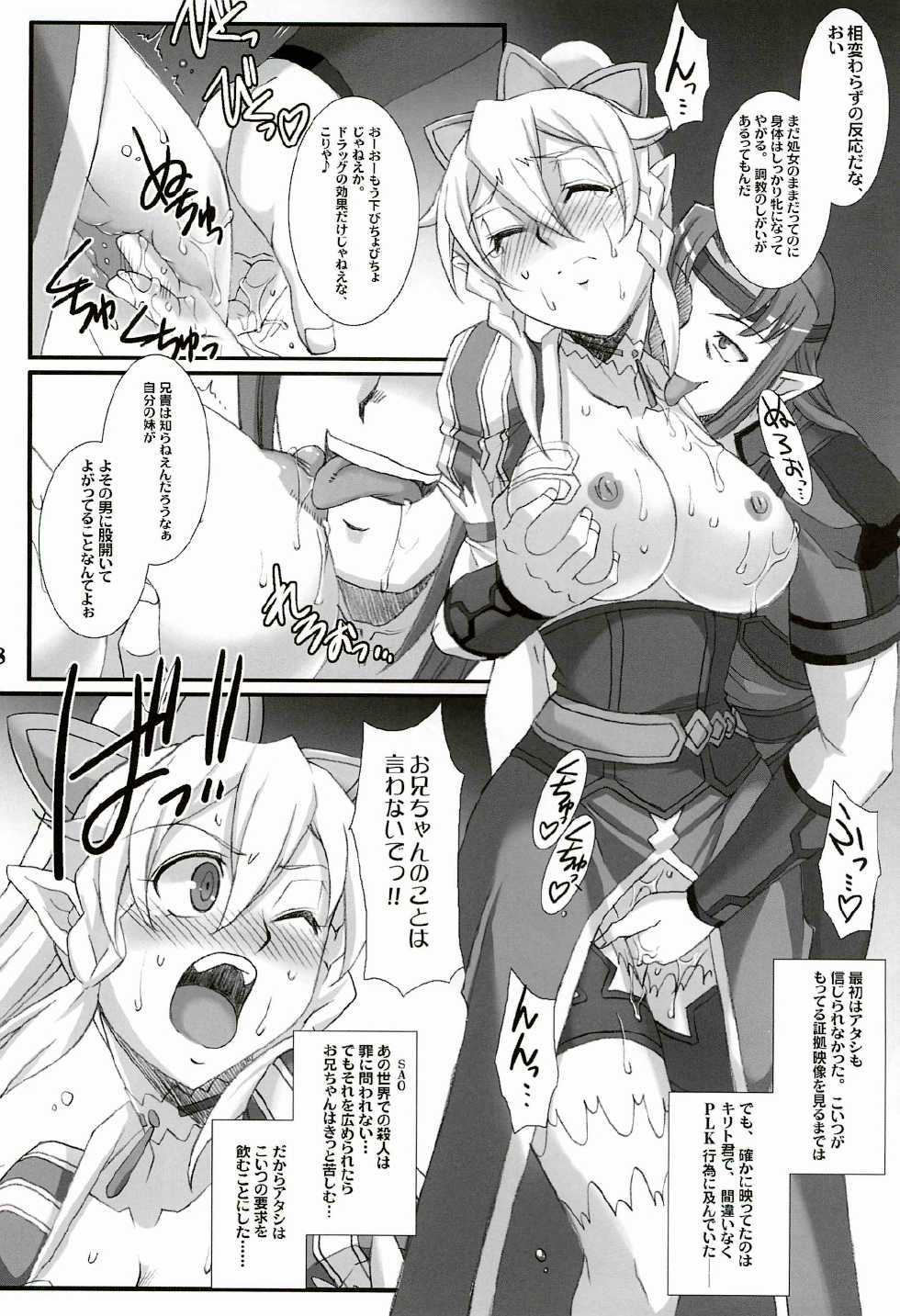 (C83) [H.B (B-RIVER)] RUSSET (Sword Art Online) - Page 6