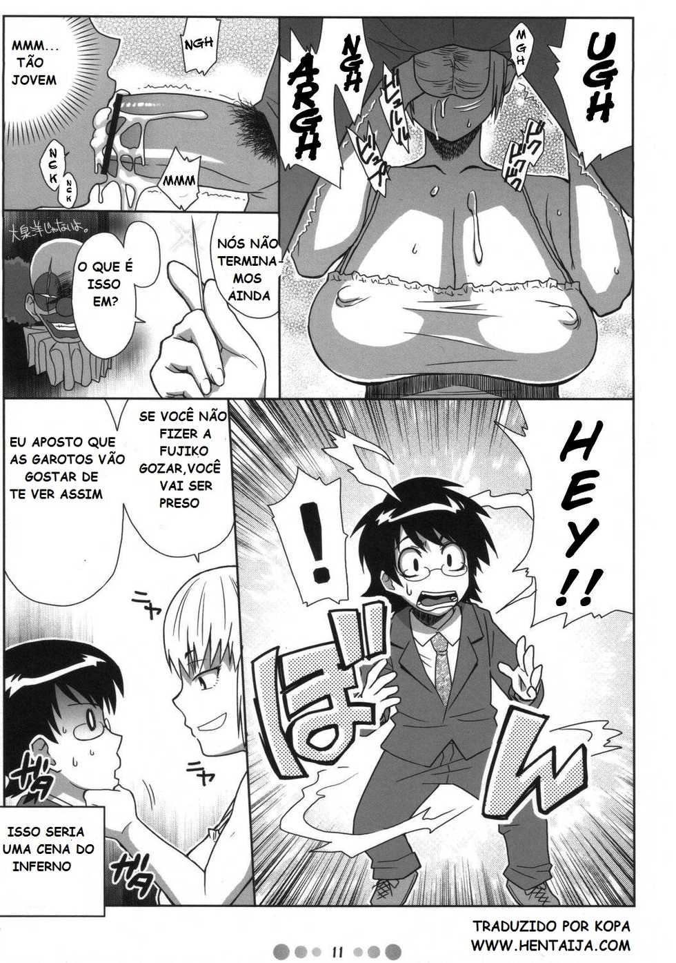 (C71) [TETRODOTOXIN (Nise Kurosaki)] Zettai Karen Shoujo Q (Zettai Karen Children) [Portuguese-BR] [Hentaija] [Incomplete] - Page 8