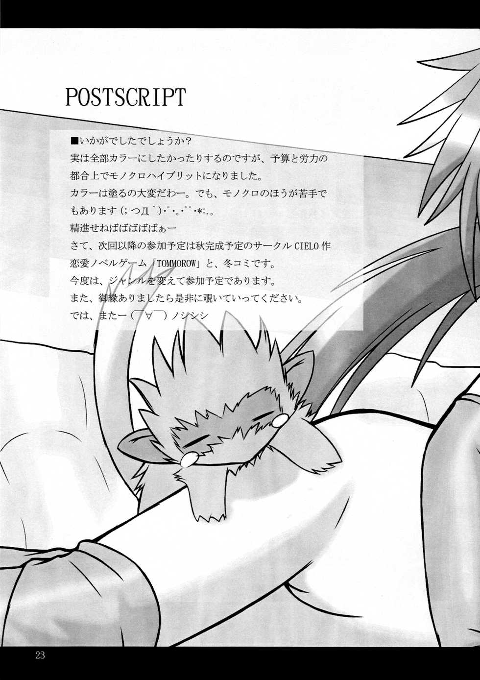 (C76) [Kibauri Amamiya (Amamiya Kouga)] Kuibure 3 (Queen's Blade) - Page 22