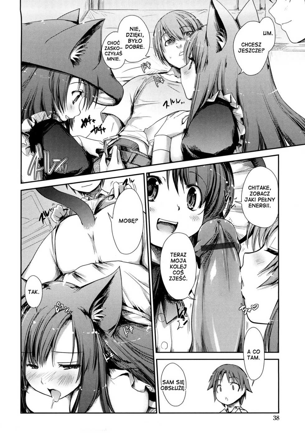 [Nixinamo Lens] Nekokino to Ame no Machi - Cat Mushroon Girl And Town of Rain Ch. 1-9 [Polish] - Page 36