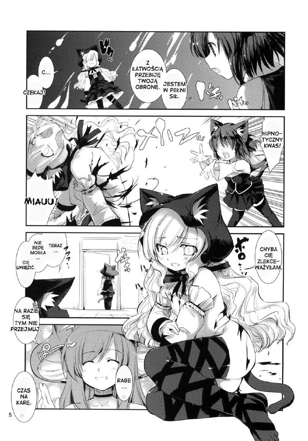 (C77) [ISOTONIX (Nixinamo:Lens)] X-GAME Nekokino: Rage [Polish] - Page 3