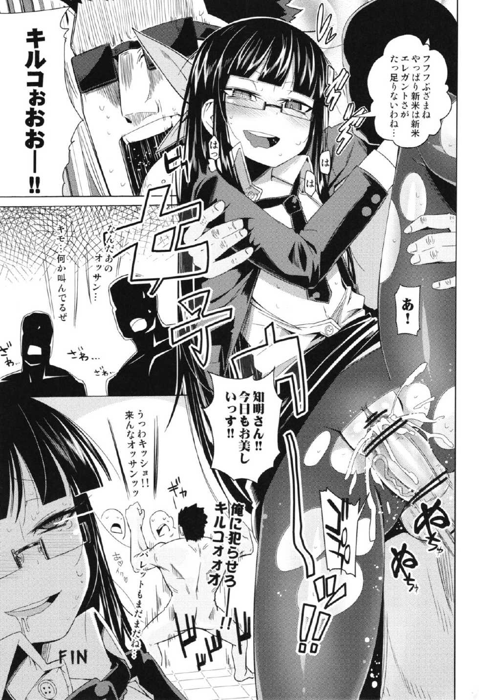 (C83) [Sakurai Dai Energy (Sakurai Energy)] Tasukete!! Haru Senpai!!!! (Shinmai Fukei Kiruko-san) - Page 21