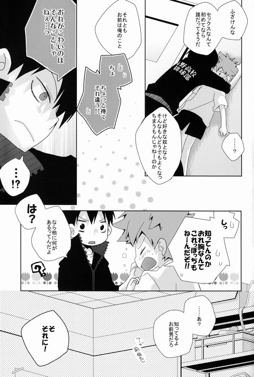 (C83) [Piyoko no Tamago (Ayana Rio)] Looking!! (Haikyuu!!) - Page 20