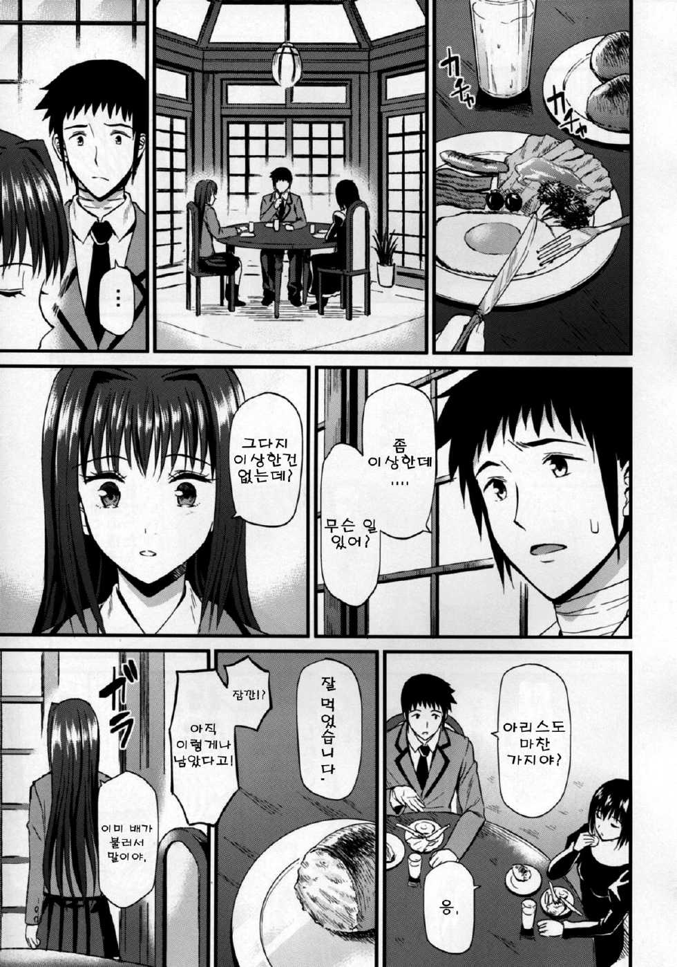 (C82) [Dai 6 Kichi (Kichirock)] Aokoi (Mahou Tsukai no Yoru) [Korean] [여우별] - Page 9