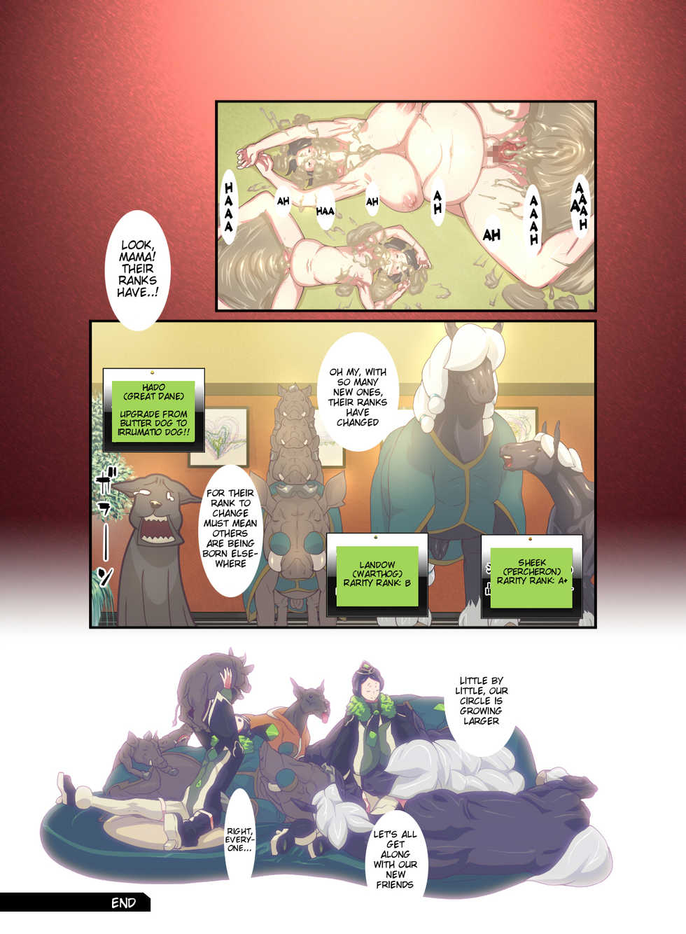 [Rush Rise Line (Kitsuneno Ne)] Juukan Go Kouhen | Animal Pleasure Fifth Part 2 [English] [Hentai Bedta] - Page 17