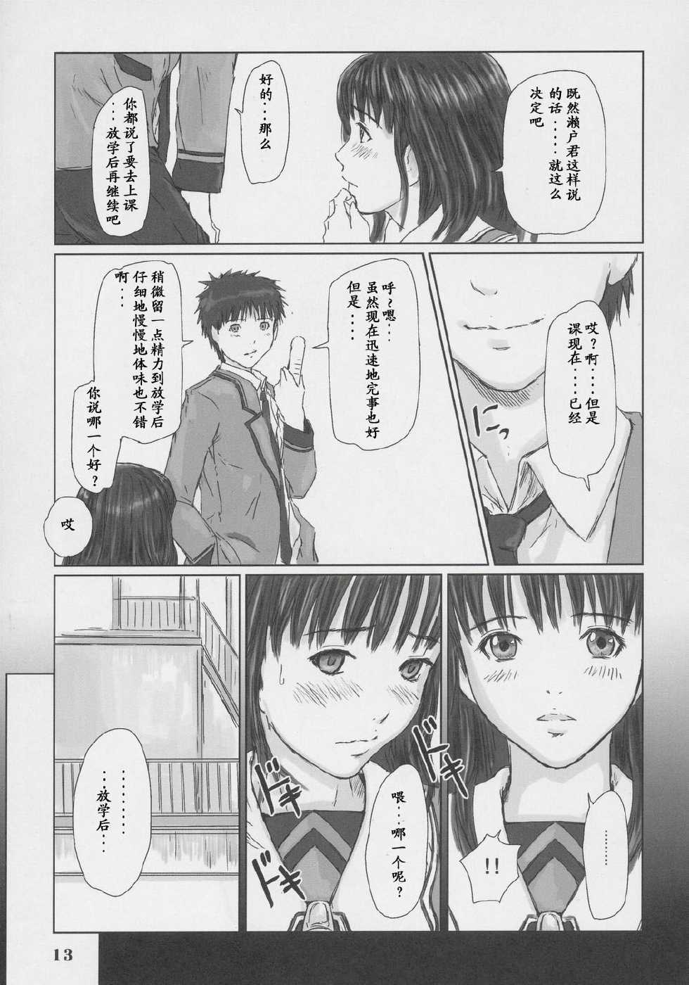 (C69) [G's Studio (Kisaragi Gunma)] IORI (I"s) [Chinese] [奇迹汉化] - Page 12
