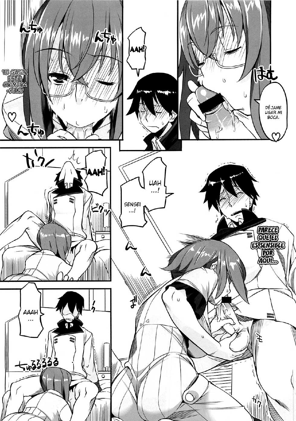 [AXZ (Ryuuta)] Angel's stroke 58 Infinite Yamada Sensei! (IS <Infinite Stratos>) [Spanish] [XHentai95] - Page 8