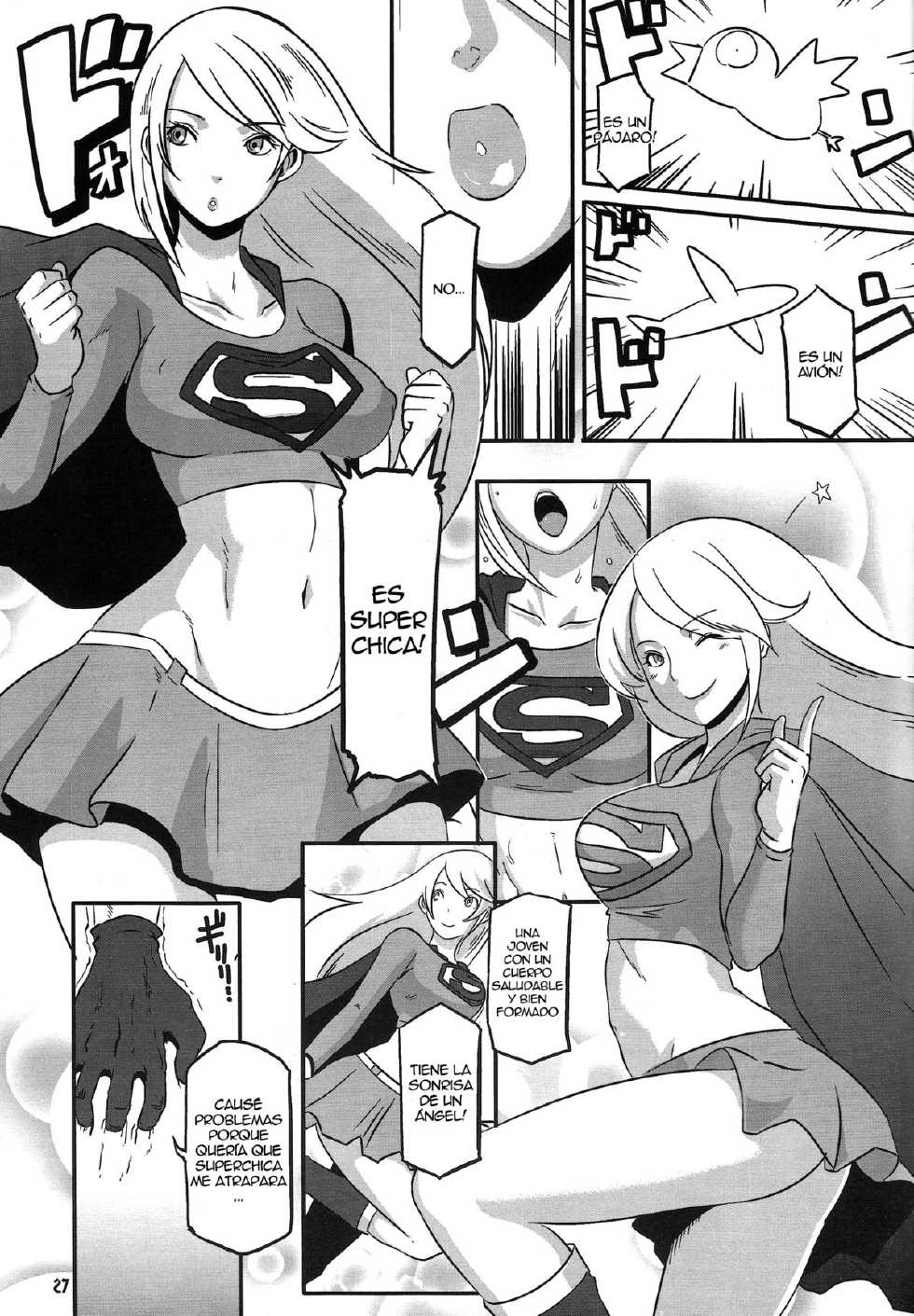 (C81) [CELLULOID-ACME (Chiba Toshirou)] CRAZY 4 YOU!! (Various) [Spanish] - Page 27