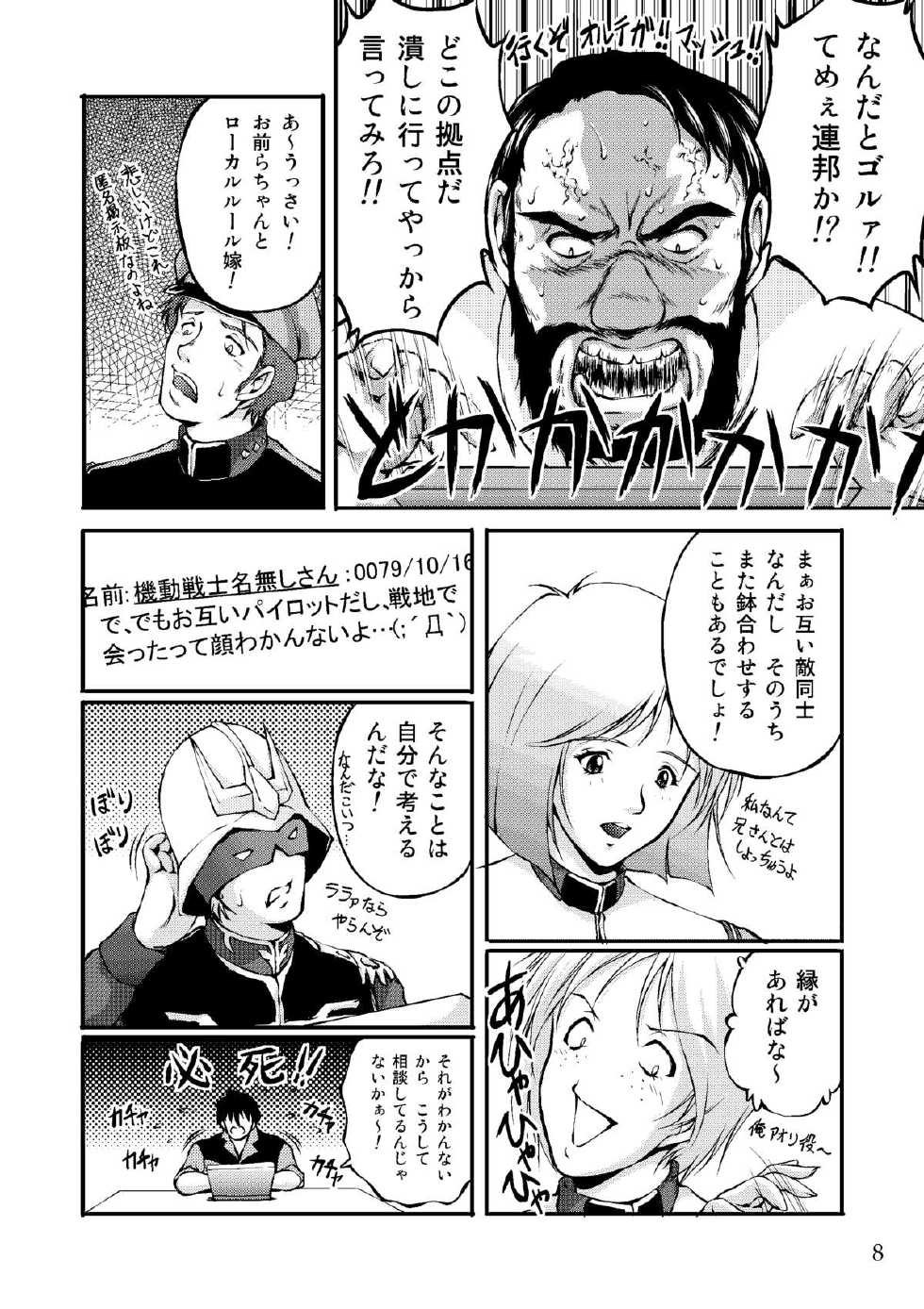 (C69) [MasterMind (Sakaki Naomoto)] Sensha Otoko - The story of the Tank Man (Mobile Suit Gundam: The 08th MS Team) - Page 7