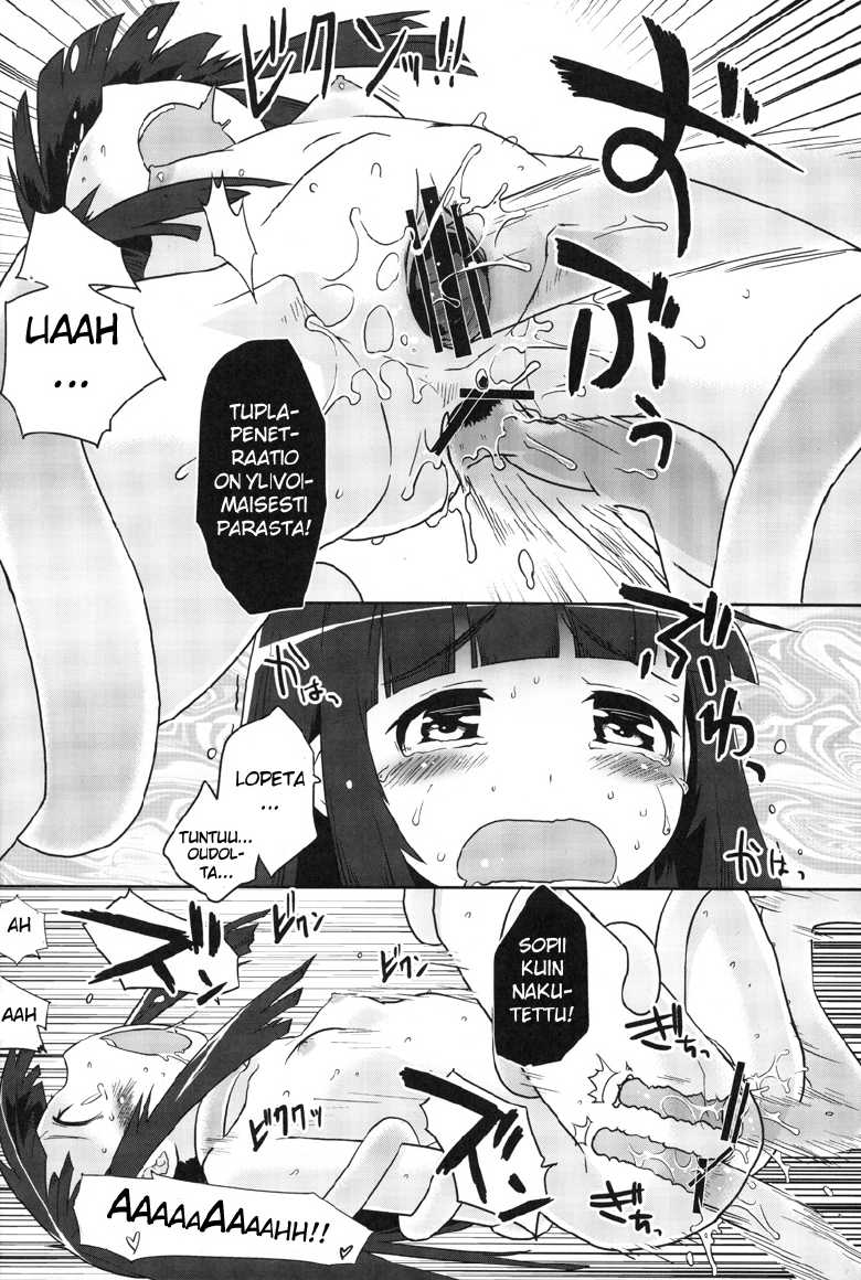 (Watashi ni Dekiru Koto 8) [Peθ (Mozu)] Mahou Shoujo Michiko Witch-ka!? (Strike Witches) [Finnish] - Page 18