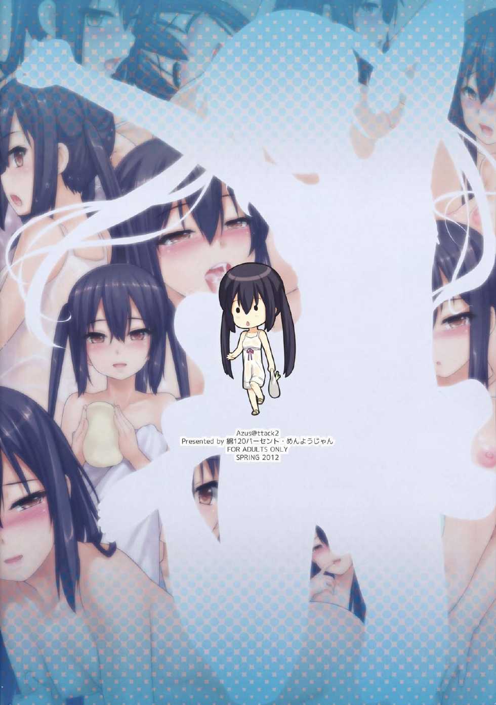 (HaruCC17) [Wata 120 Percent (Menyoujan)] AZUS@TTACK2 (K-ON!) [Spanish] [spanishdoujinh.blogspot.mx] [Decensored] - Page 2