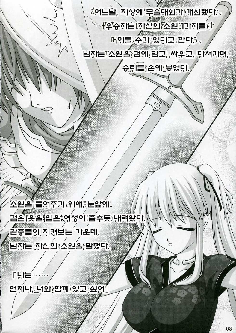 (C69) [Simple House (Kafu)] Hold My Hand (Mabinogi) [Korean] - Page 8