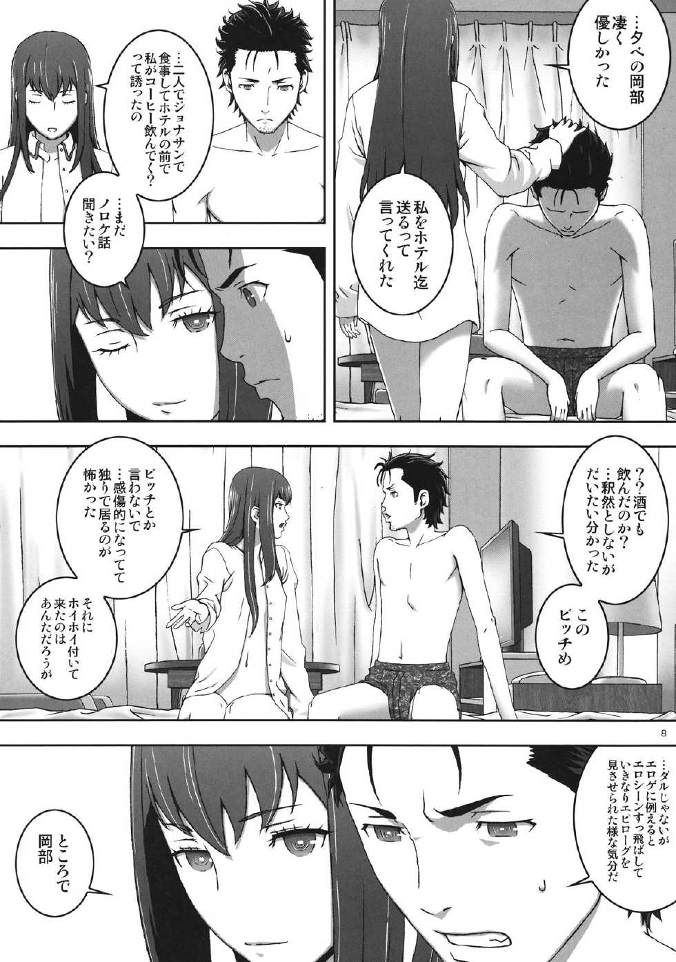 [Rabbit Hutch (Ikeda Usao)] Fukashi no Lost (Steins;Gate) [Digital] - Page 8