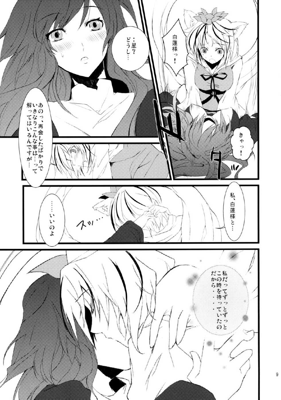 (C77) [KOTI (A Toshi)] Tora no I wo Karite Koi (Touhou Project) [Digital] - Page 9