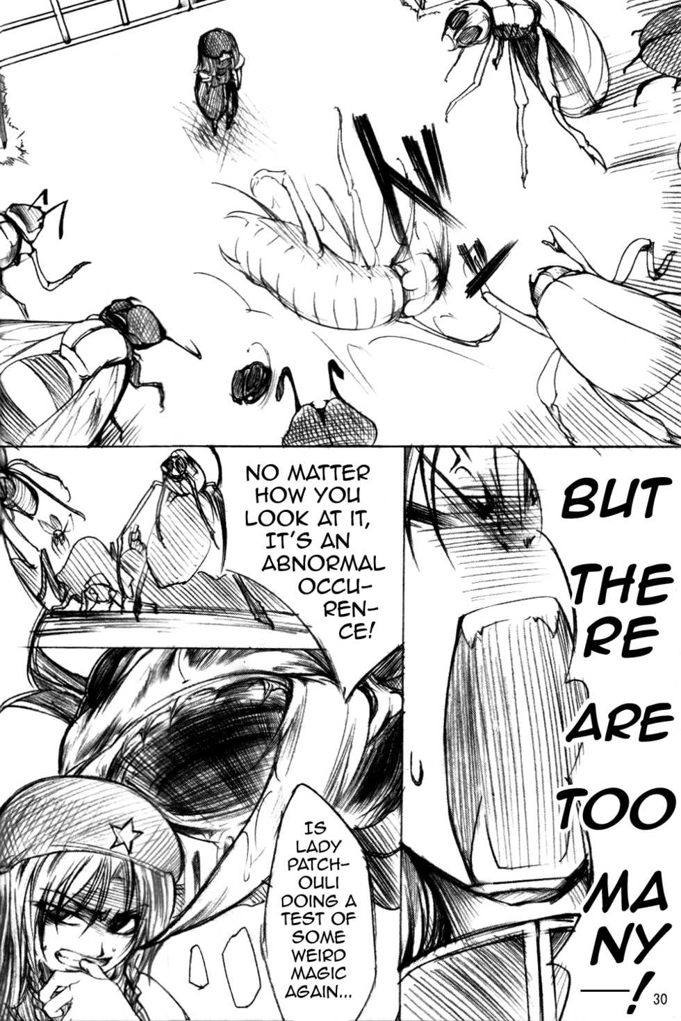 (Reitaisai 3) [Tohonifun (Chado)] Wriggle VS Koumakan | Wriggle VS Scarlet Devil Mansion (Touhou Project) [English] [Gaku Touhou] - Page 1