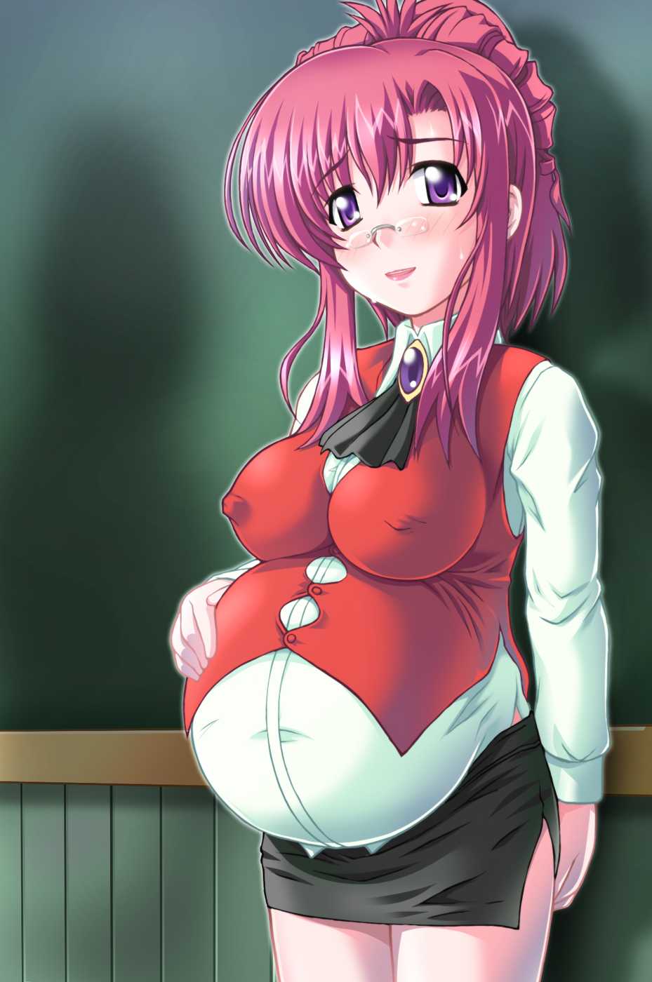 [studio Sunadokei] OneTea Kannou Ratai Gashuu 4th Shuu - Ninshin Kyoushi Noumitsu Hachimitsu Jugyou (Onegai Teacher) - Page 4