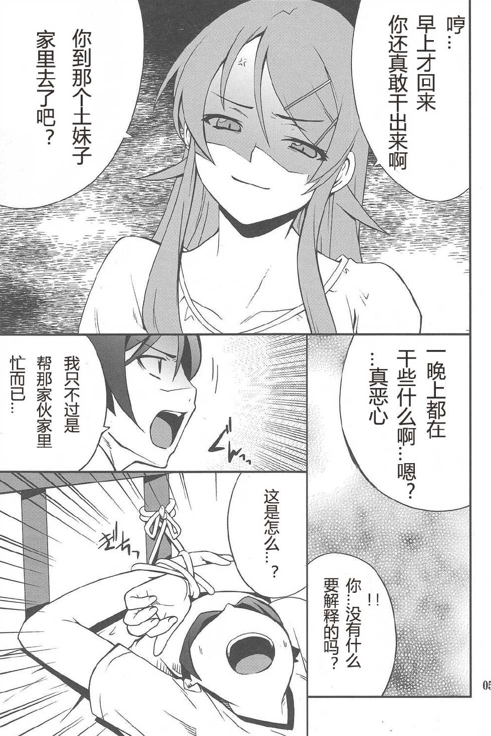 (C79) [P-FOREST (Hozumi Takashi)] Ore x Imouto Kouryaku Daisakusen!! 03 (Ore no Imouto ga Konna ni Kawaii Wake ga Nai) [Chinese] [TonyAngel104手残汉化] - Page 4