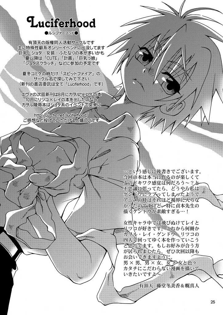 (SC32) [Uchoten (Luciferhood)] Jouzetsu na Monolith (Neon Genesis Evangelion) - Page 25