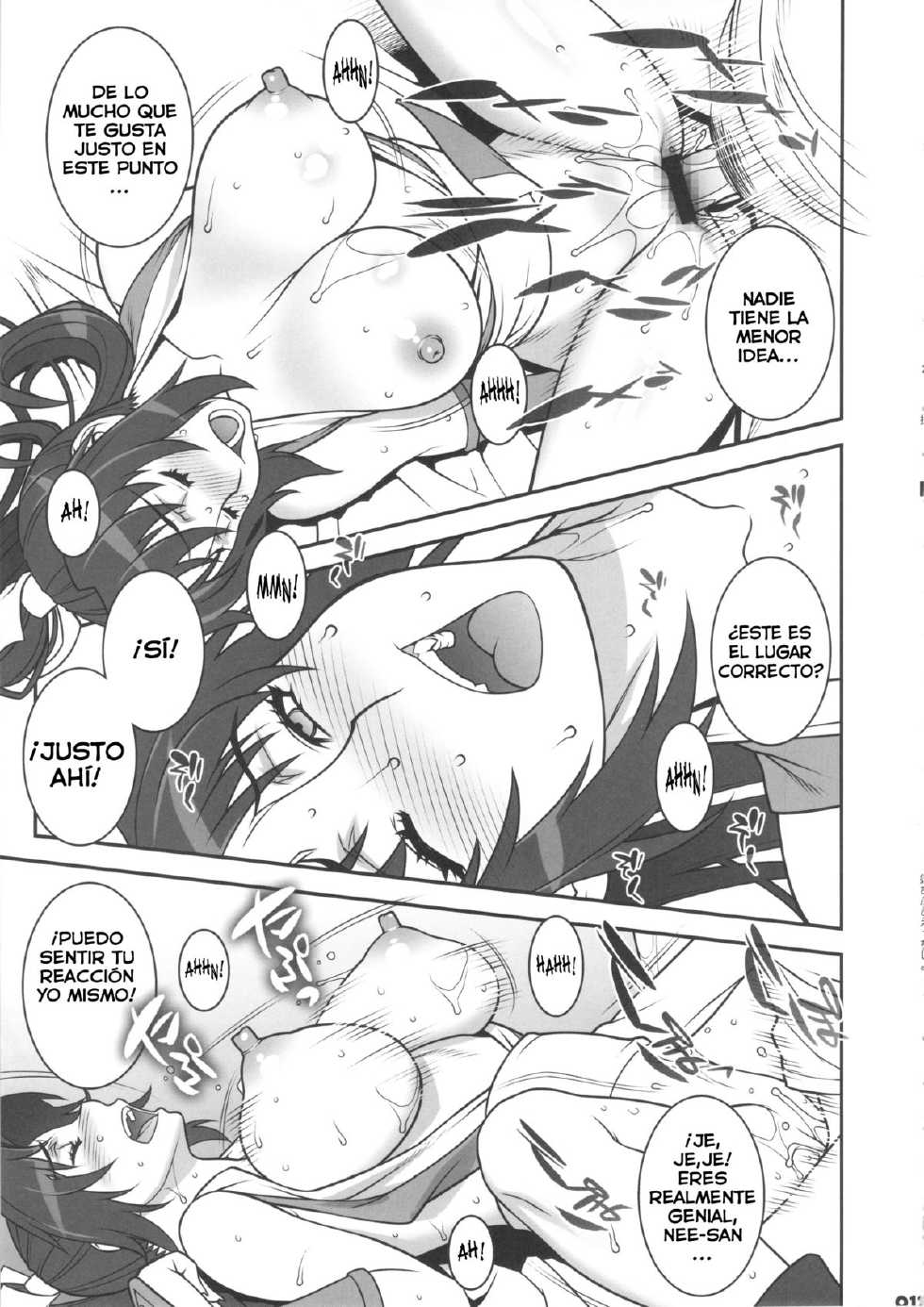 (C83) [Motchie Kingdom (Motchie)] Neesan to H Shiyo! (The King of Fighters) (Spanish) - Page 10