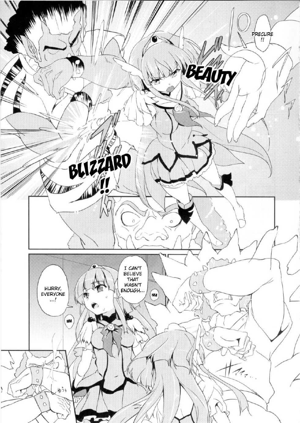 (C82) [Bamyuuda Zettai Ryouiki (HamunoHei)] BAD END ROAD (Smile Precure!) [English] [Kizlan] - Page 8