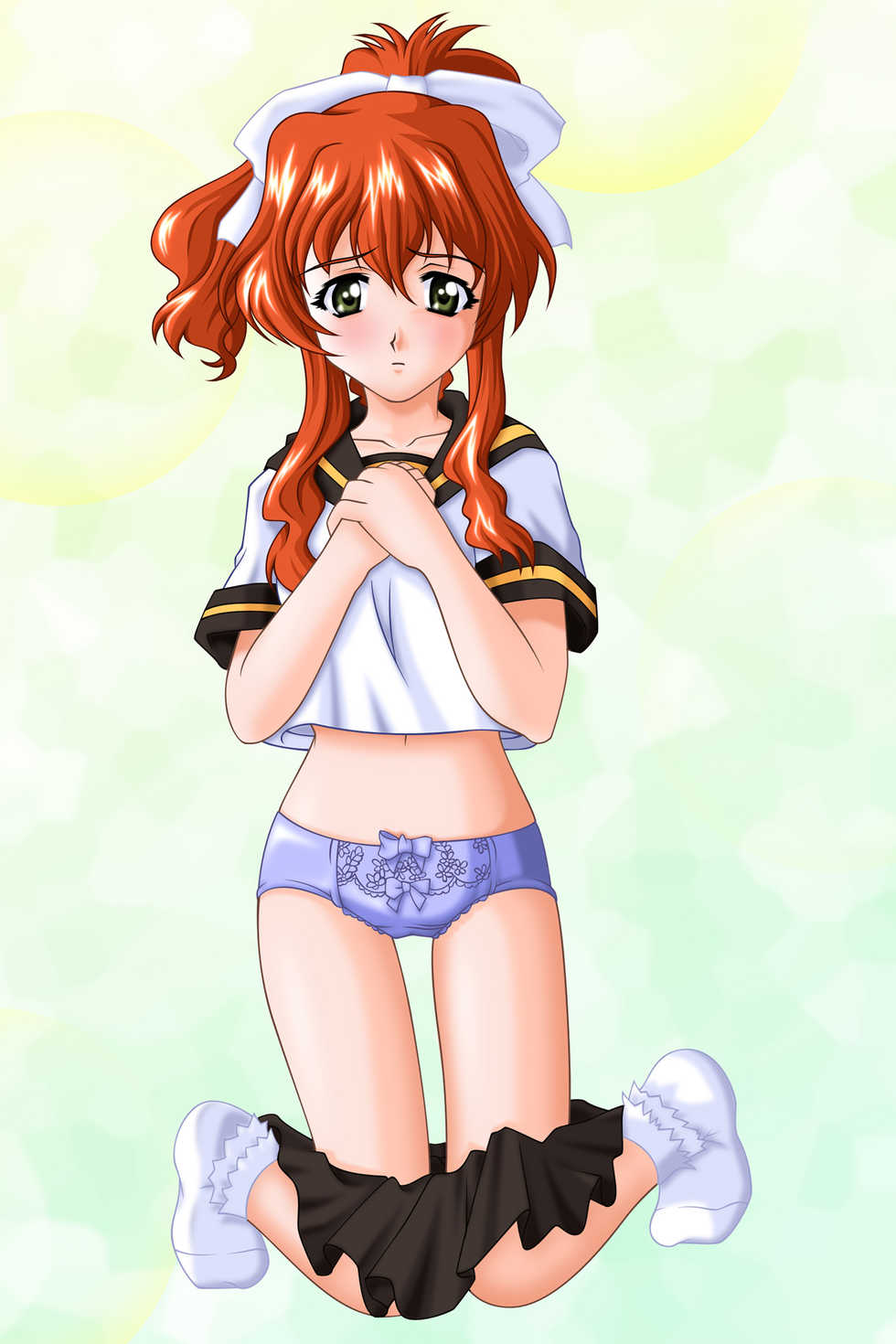 [Aozora Ichiba] Oshiete*Teacher ★ ~Doki Doki Kagai Lesson~ (Onegai Teacher) - Page 38