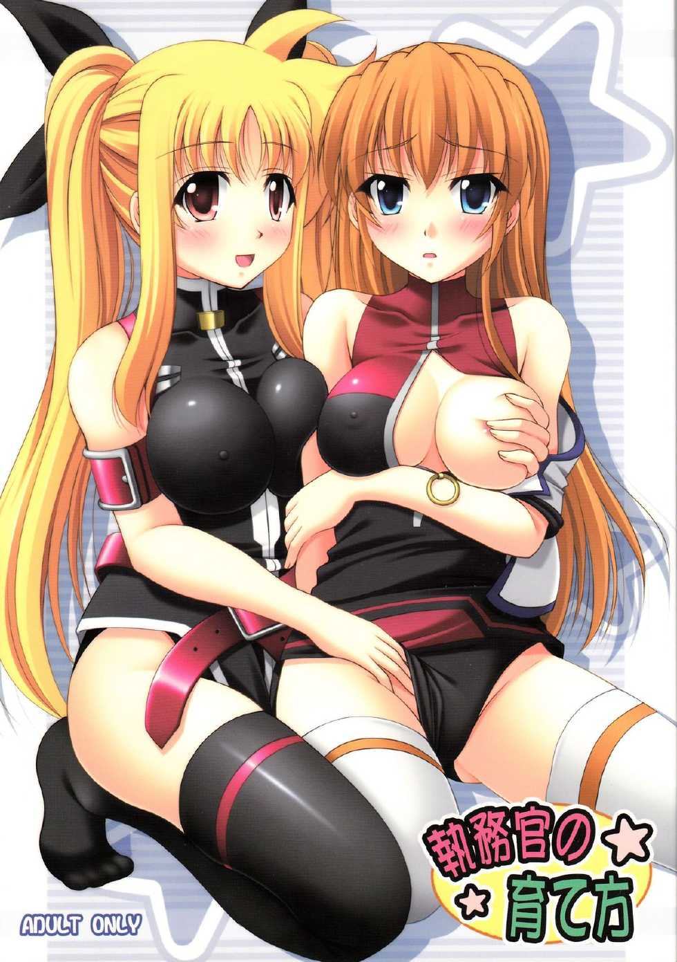 (COMIC1☆3) [K-Drive (Narutaki Shin)] Shitsumukan no Sodate Kata (Mahou Shoujo Lyrical Nanoha) - Page 1