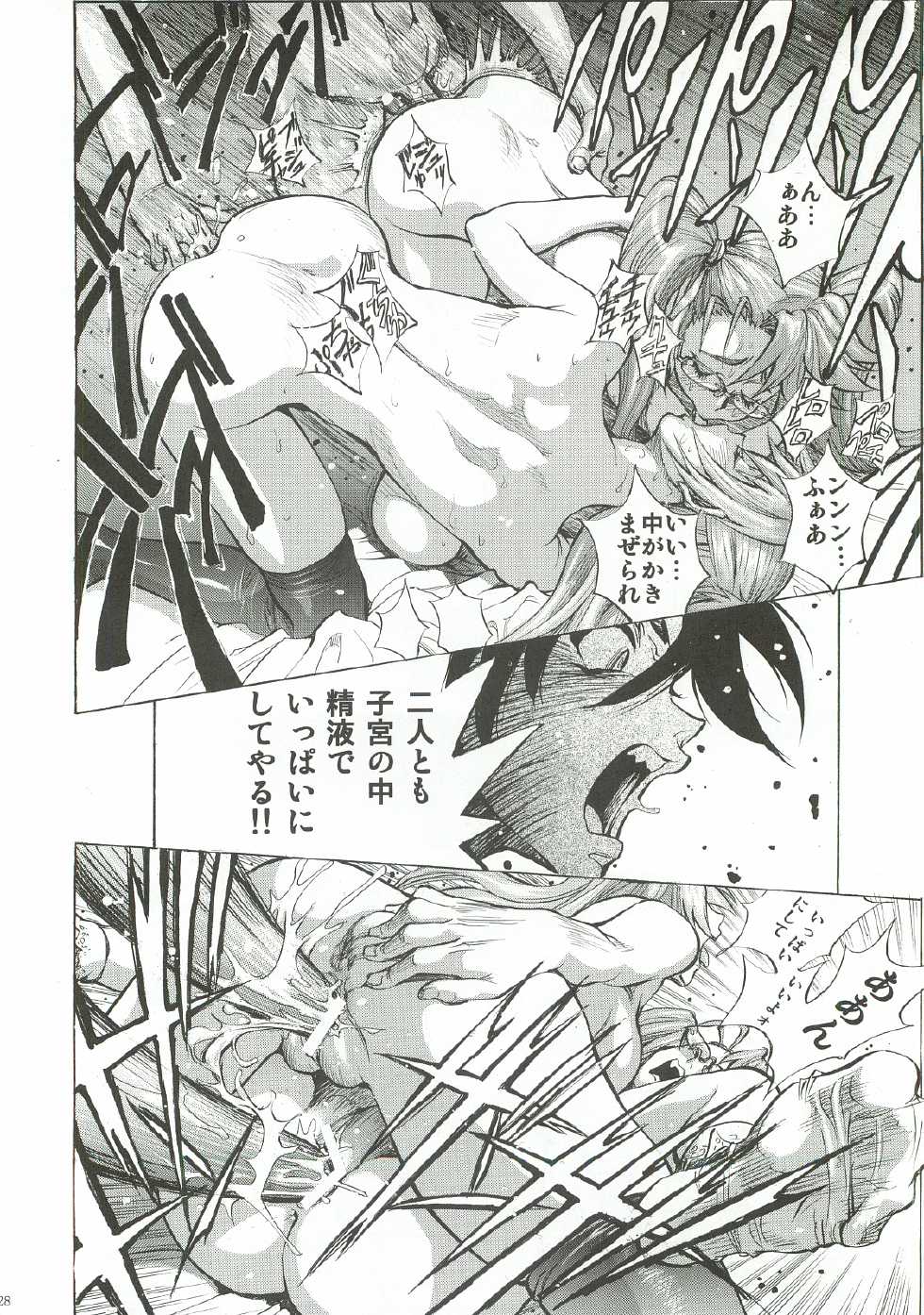 (C81) [Human High-Light Film (Shiosaba)] Saya Rei (Gakuen Mokushiroku Highschool of the Dead) - Page 27