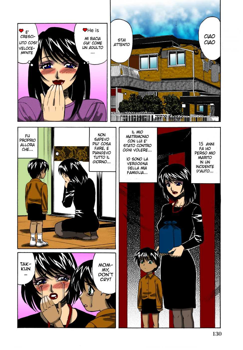 [Yamamoto Yoshifumi] Nikuyoku no Jusei | Impregnation of Lust (Jukuniku Kanin) [Italian] [Zio 01Luca] [Colorized] - Page 4