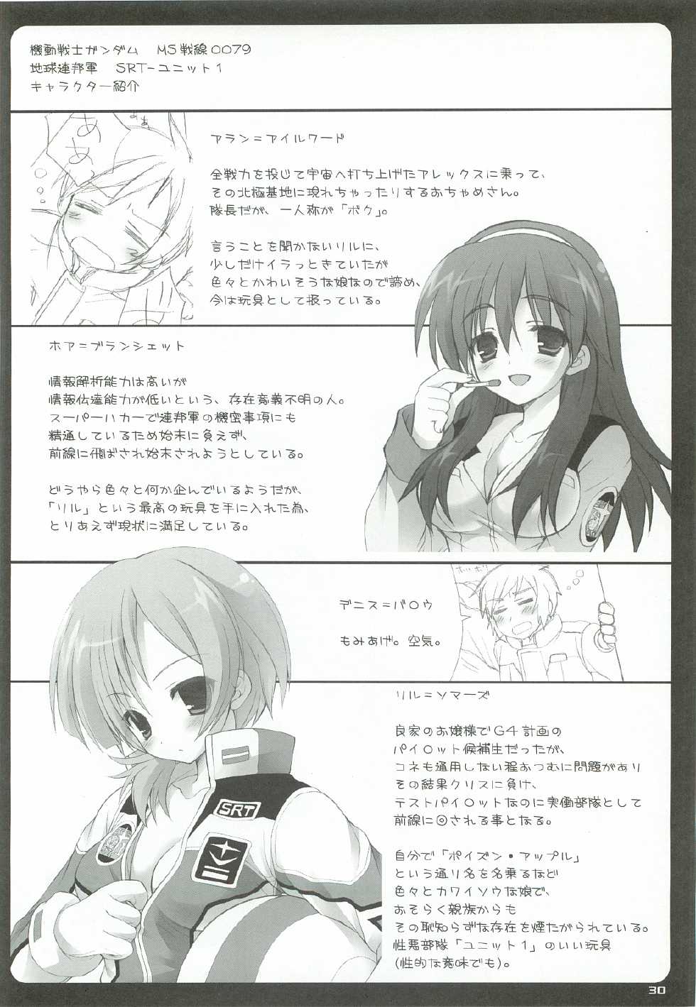 (C82) [Dragon Kitchen (Sasorigatame)] 0079-0083 GCB GUNDAM CARD BUILDER FULL COMPLETE!! (Gundam Card Builder) - Page 29