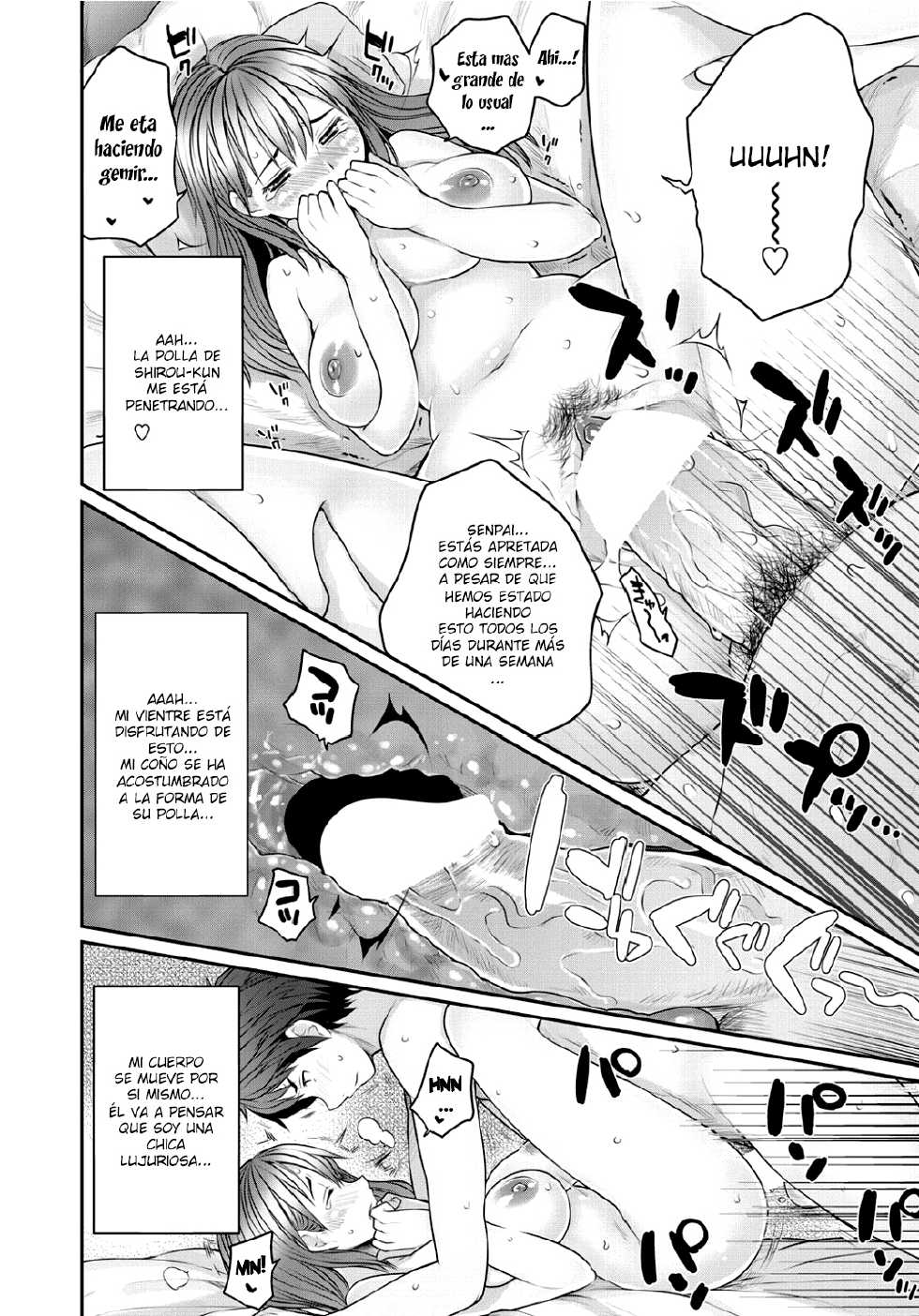 [Mukoujima Tenro] Celos Mutuos ~Mio y Shirou~ (COMIC Penguin Club 2012-05) [Spanish] [XHentai95] [Digital] - Page 12