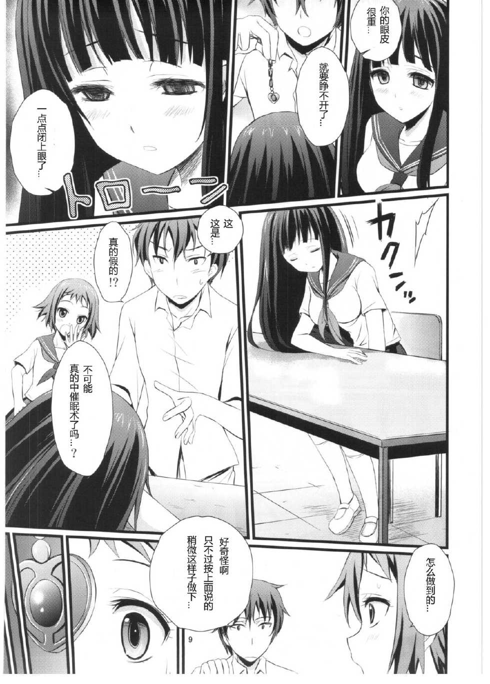 (C82) [Magudara Kaihou Doumei (Tsukuyomi Sazin)] Watashi Saimin ni Kakarimasu (Hyouka) [Chinese] - Page 8