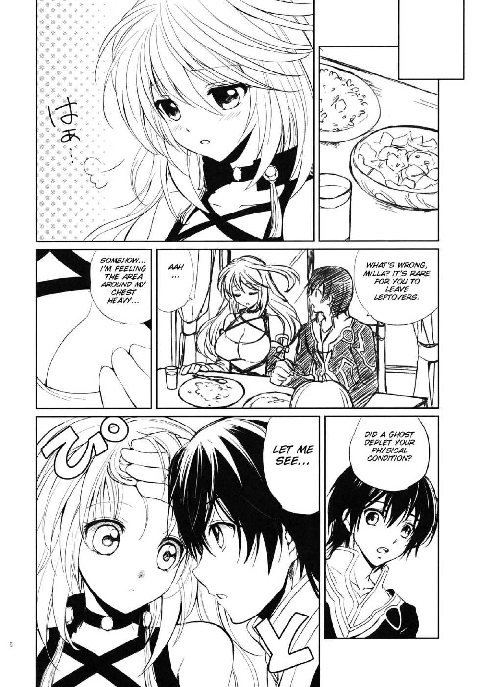 (C81) [Kurimomo (Tsukako)] Milla x Koi (Tales of Xillia) [English] [SMDC] - Page 5