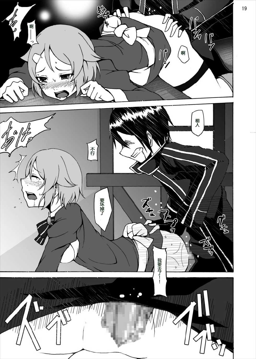 [Studio Nunchaku (Akihira)] Lisbeth no Ketsui... Kiken na Kusuri o Tsukatte demo Asuna kara Kirito o Ubatte Miseru... (Sword Art Online) [Chinese] [inori个人汉化] [Digital] - Page 19