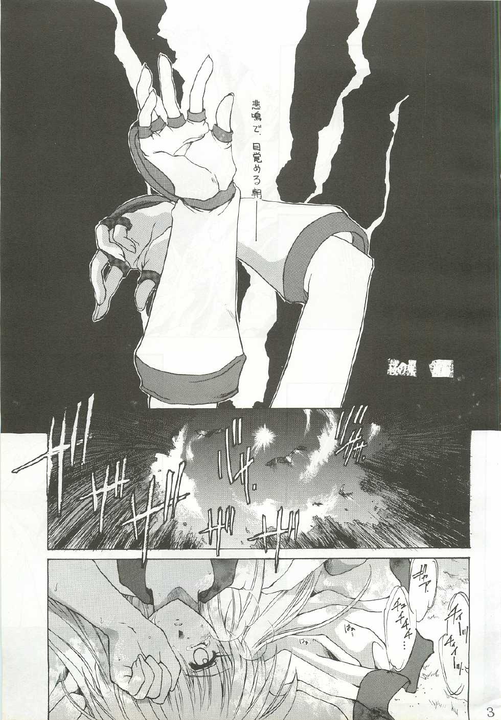 (C50) [Hanzai Tengoku (Hasei Agana)] Ouka Kitan (Samurai Spirits) - Page 2