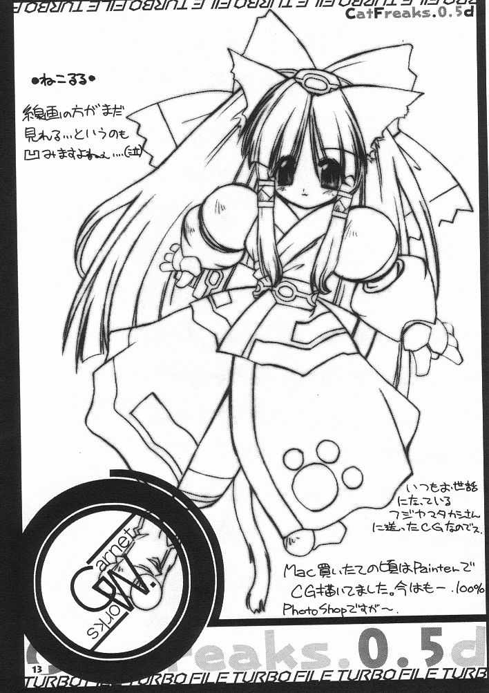 (C58) [Garnet-Works., Kesubitei (Kesubi)] TURBO FILE Kesubi Copyshi Saihenshuu - Page 12