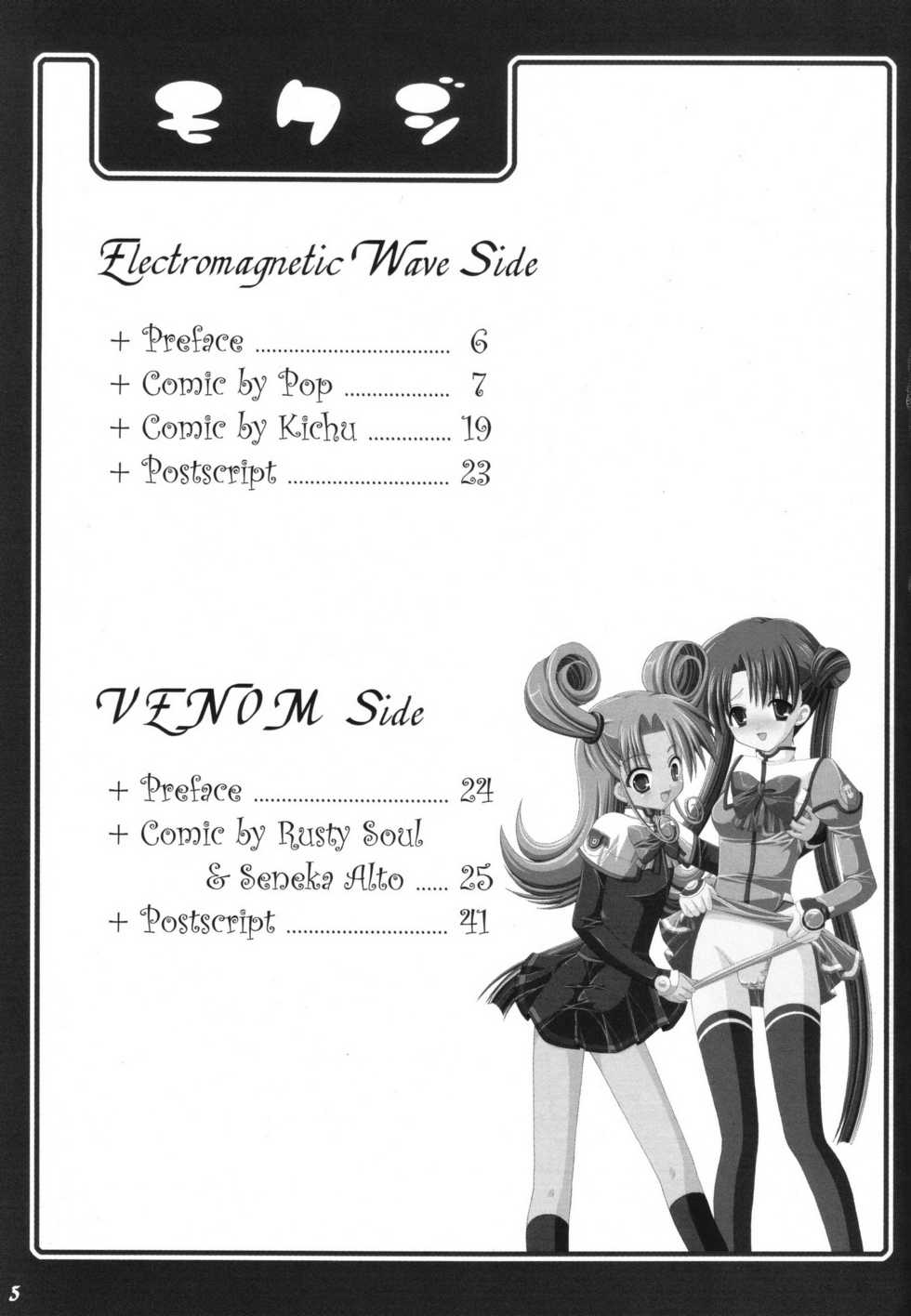 (C64) [ElectromagneticWave, VENOM (Various)] Ichiban Taisetsu Na Mono (Uchuu no Stellvia) - Page 4