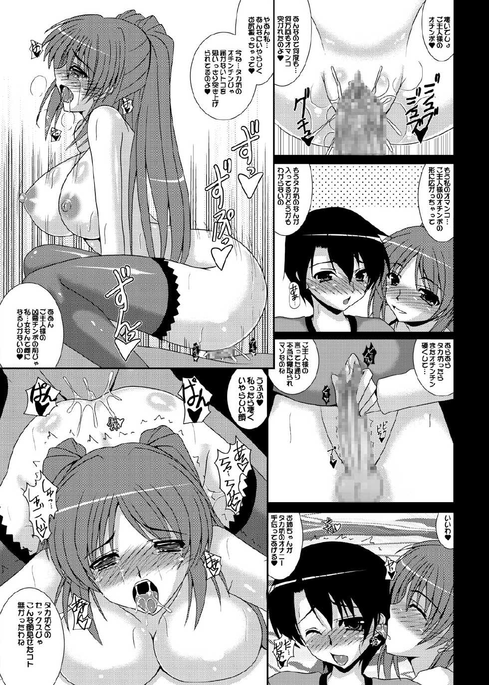 [Kirei na Oneesan (Izumi Yayoi)] Hidoi yo anmarida yo kon'na no~tsu tenai yo… (ToHeart2) [Digital] - Page 9