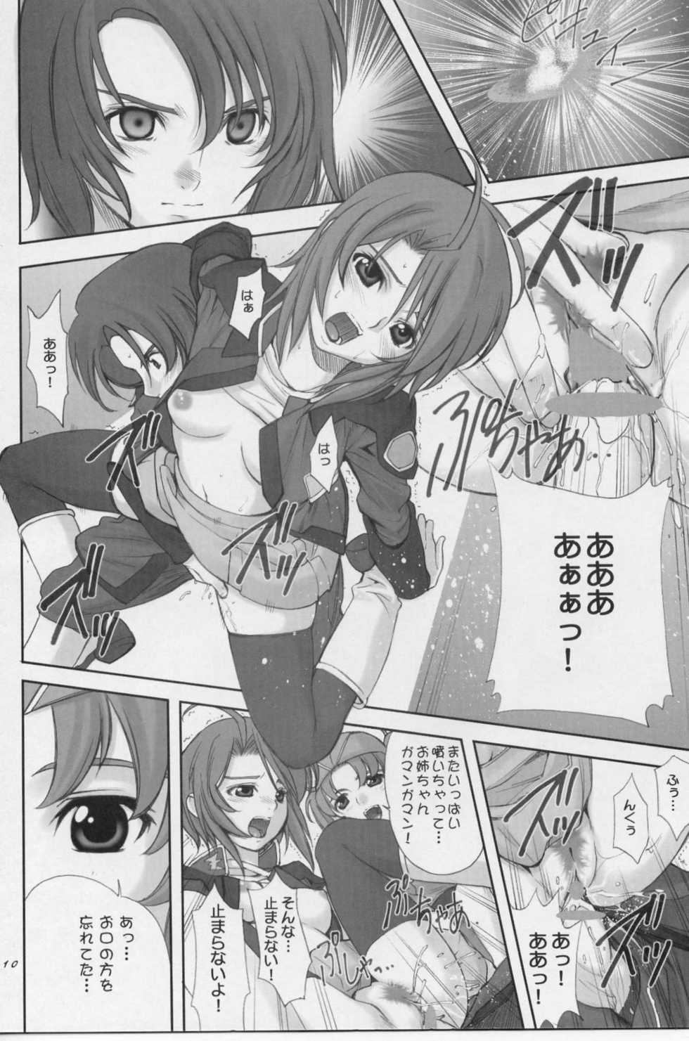 (CR37) [Oh!saka Spirits (Aiyama Toshikazu, Ugeppa, Uzu)] Uganda =Curry is a Drink= (Gundam SEED Destiny) - Page 9