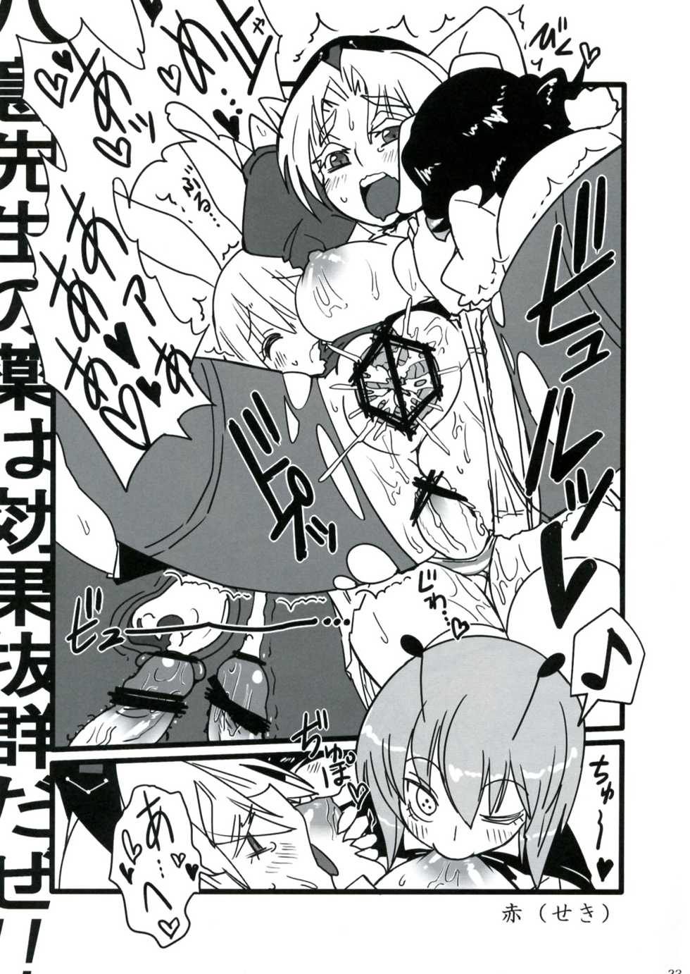 (Reitaisai 9) [Wriggle Souzeme Tomonokai (Various)] Wriggle Musou -History of the Moon 2- (Touhou Project) - Page 25