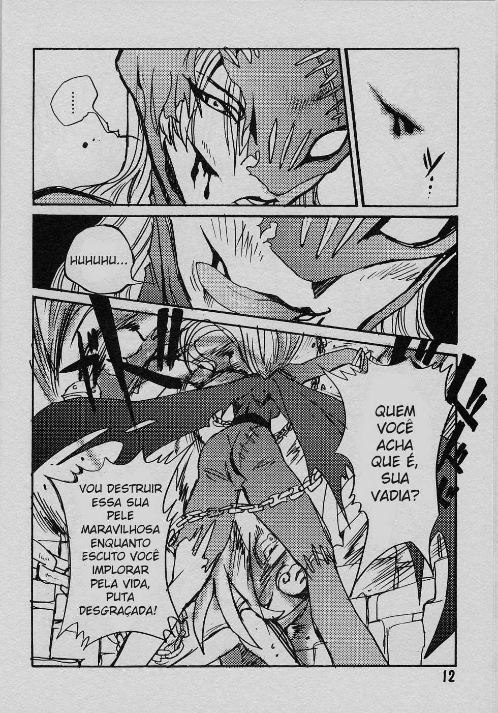 (C58) [Natsumoto Shoubou (Natsumoto Masato)] Ponchi Giga (Digimon) [Portuguese-BR] - Page 11
