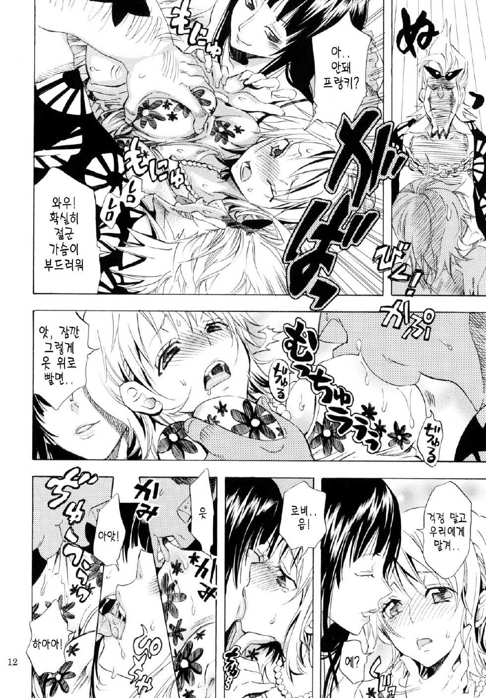 [Kurione-sha (YU-RI)] Yokujou Pirates ~OnePi Soushuuhen~ | 욕정 해적 ~원피스 총집편~ (One Piece) [Korean] [Digital] - Page 11