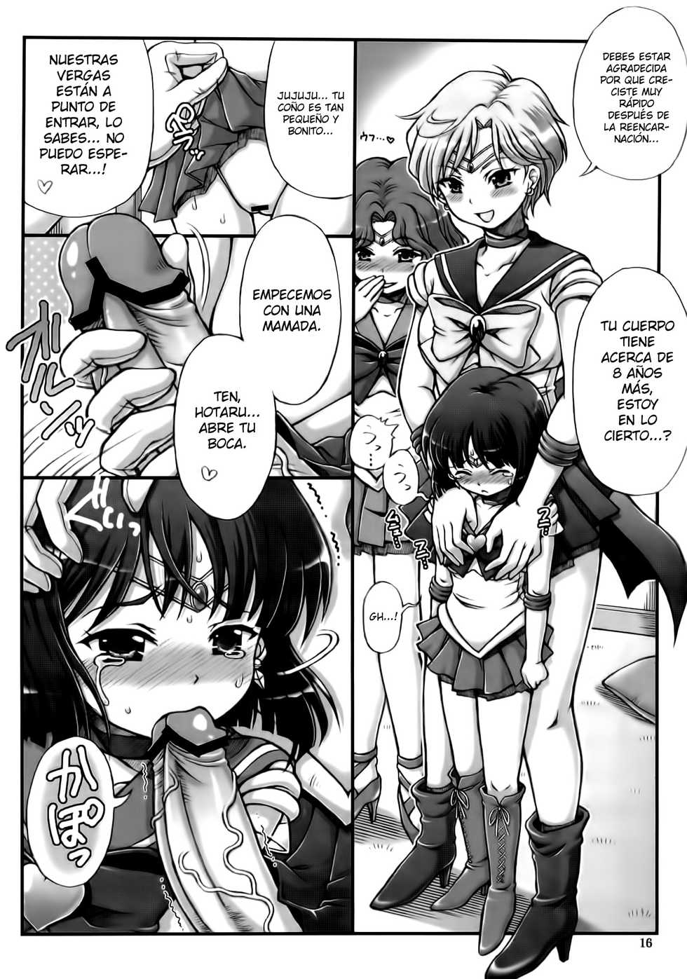 (C82) [Oboro & Tempo Gensui Dou (Tempo Gensui)] Sailor Delivery Health (Bishoujo Senshi Sailor Moon) [Spanish] =knightkeb projects= - Page 15