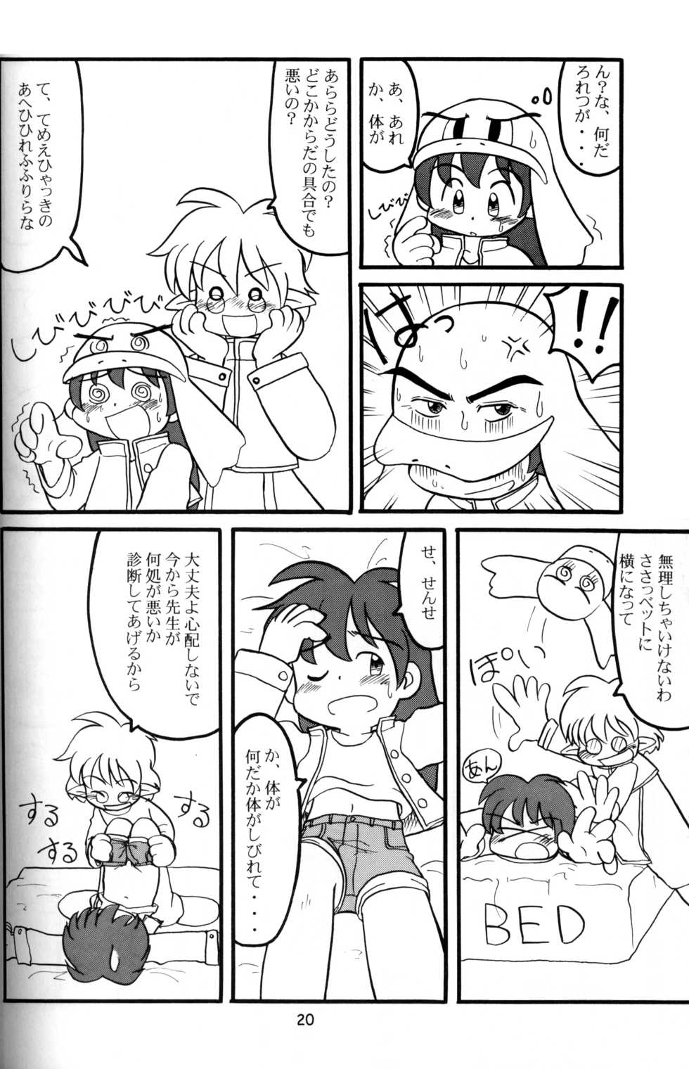 (Shotaket 5) [Mukei Bunka Zaidan (Susukino Nao, Hosokawa Fuziemon)] MP - Page 19