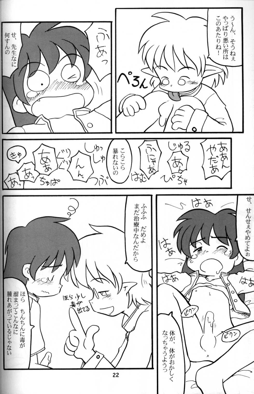 (Shotaket 5) [Mukei Bunka Zaidan (Susukino Nao, Hosokawa Fuziemon)] MP - Page 21