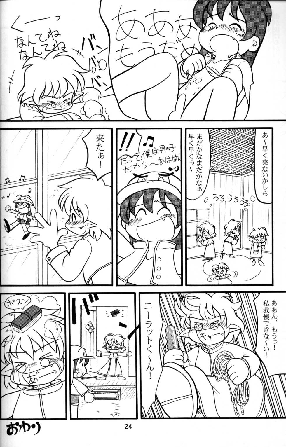 (Shotaket 5) [Mukei Bunka Zaidan (Susukino Nao, Hosokawa Fuziemon)] MP - Page 23