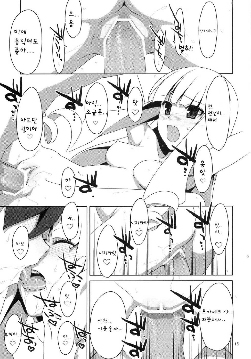 (C78) [TIES (Takei Ooki)] Fudeoroshi. | 도정 상실. (Katanagatari) [Korean] [Team 미야갤] - Page 14