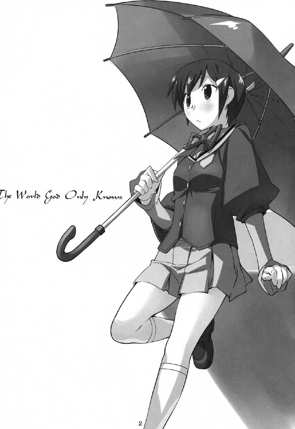 (C82) [Chikutakudoh (Chikugen)] Magibore | Serious Love (The World God Only Knows) [English] [Life4Kaoru] - Page 3