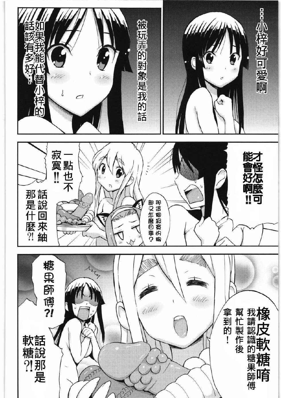 (C78) [NAMACO (大岩ケンヂ)] Come!Come!Erotick (けいおん!) [偽♂物個人漢化] - Page 8