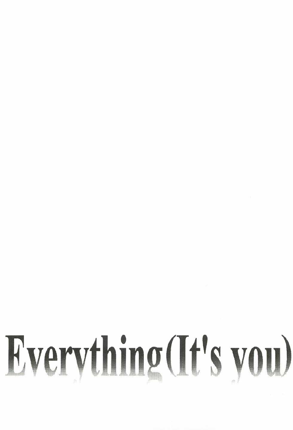 (C62) [INFORMATION HIGH (Younosuke)] Everything (It's you) Soushuuhen 1999-2001 (Kizuato) - Page 35